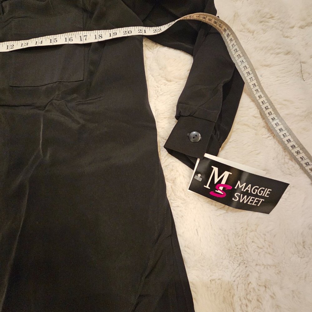 Maggie Sweet Black Blouse - Picture 5 of 7